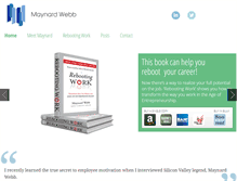 Tablet Screenshot of maynardwebb.com